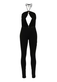 Dsquared2 heart-detail halterneck jumpsuit - Black