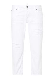 Dsquared2 Capri cropped jeans - White
