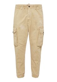 Dsquared2 distressed-effect tapered cargo trousers - Neutrals
