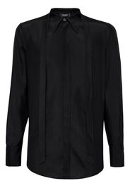 Dsquared2 satin silk shirt - Black