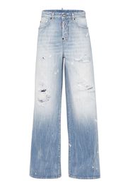 Dsquared2 distressed wide-leg jeans - Blue