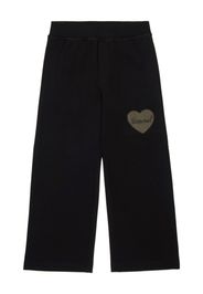 DSQUARED2 KIDS logo-print cotton trousers - Black