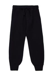 DSQUARED2 KIDS rear logo print jogging trousers - Black