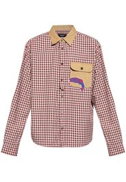 Dsquared2 plaid-check pattern cotton shirt