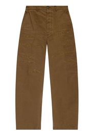 DSQUARED2 ripped loose-fit trousers - Brown