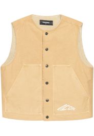 DSQUARED2 padded denim jacket - Neutrals