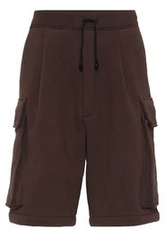 DSQUARED2 cotton track shorts - Brown