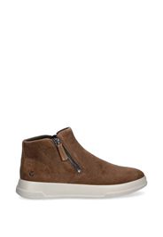 ECCO zip suede boots - Brown