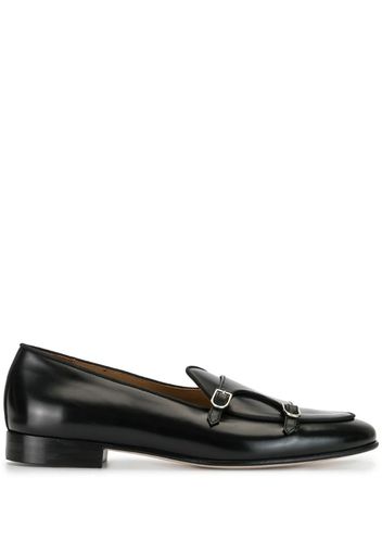 double monk strap loafers