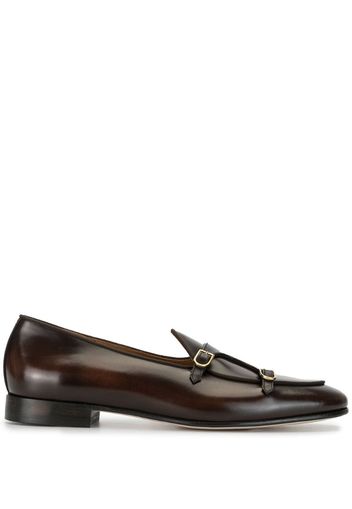 double-strap loafers