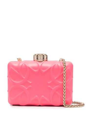 Elie Saab Minaudière leather clutch bag - Pink