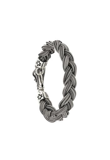 Emanuele Bicocchi woven bracelet - Metallic