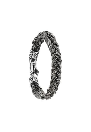 Emanuele Bicocchi woven bracelet - Metallic