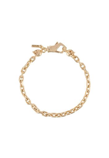 skull chain-link bracelet