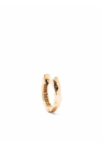 Emanuele Bicocchi textured small hoop earring - Gold