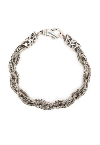 Emanuele Bicocchi celtic-braid necklace - Silver