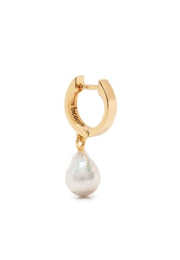 Emanuele Bicocchi pearl hoop earring - Gold