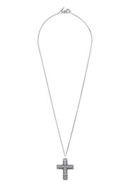 Emanuele Bicocchi cutout cross long necklace - Metallic