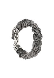 Emanuele Bicocchi braided bracelet - Metallic