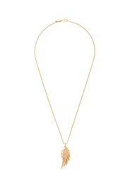 Gold Wing pendant necklace