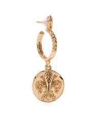 Emanuele Bicocchi coin-pendant earring - Gold