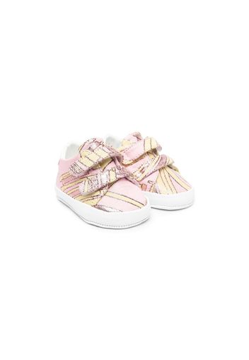 Emilio Pucci Junior pre-walker sneakers - Pink