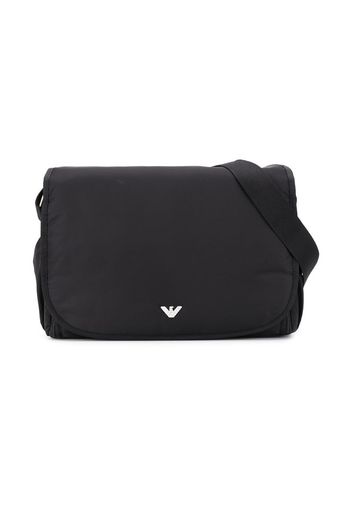 logo plaque changing bag