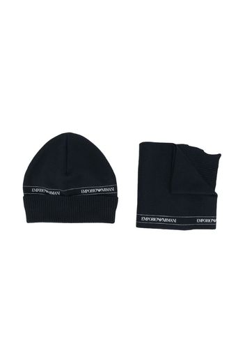 2-piece logo hat & scarf set