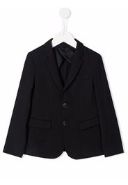 Emporio Armani Kids single-breasted blazer jacket - Blue