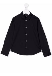 Emporio Armani Kids TEEN button down shirt - Black