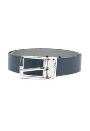 Emporio Armani Kids faux-leather buckle belt - Blue