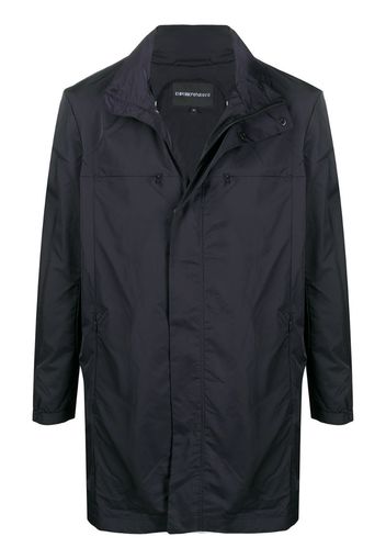 Emporio Armani, removable hood rain coat | Catalove