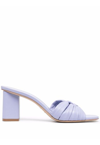 Emporio Armani cross-strap open-toe sandals - Purple