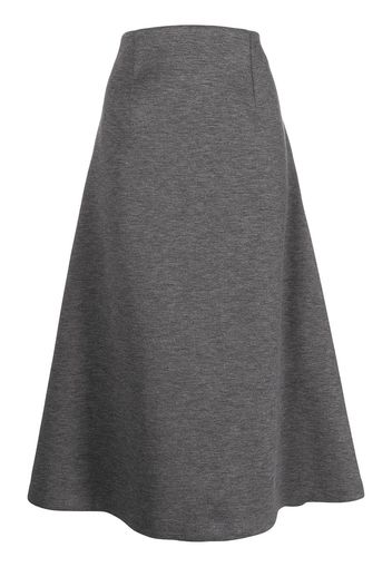 Enföld high-waist midi skirt - Grey