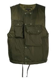 Engineered Garments pocket-detail Cover Vest - Green