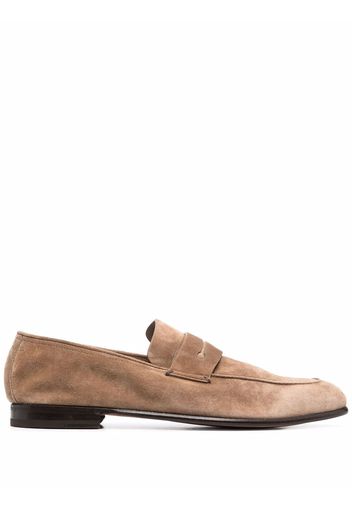 Ermenegildo Zegna low-heel penny loafers - Neutrals