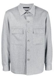 Ermenegildo Zegna long-sleeve cashmere shirt - Grey
