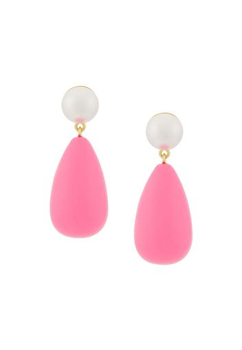 Eshvi teardrop earrings - Pink