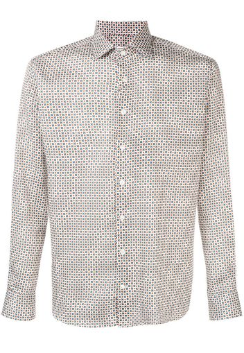 Etro micro printing shirt - White