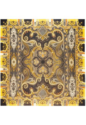 ETRO paisley-print silk shawl - Yellow