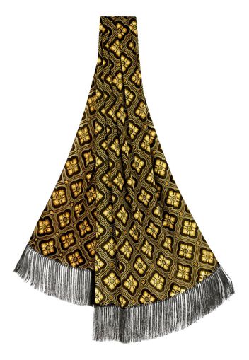 ETRO geometric-print scarf - Black