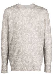 ETRO paisley-print knitted jumper - Neutrals