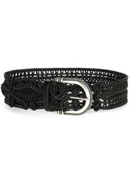 ETRO leather knotted belt - Black