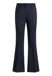 ETRO gabardine flared trousers - Blue