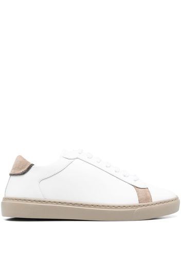 Fabiana Filippi low-top lace-up sneakers - White