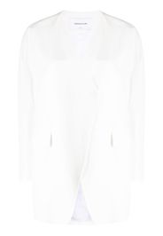 Fabiana Filippi V-neck wrap blazer - White