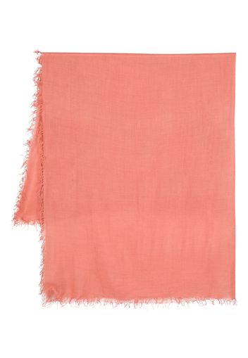 Faliero Sarti wraparound style cashmere-blend scarf - Pink