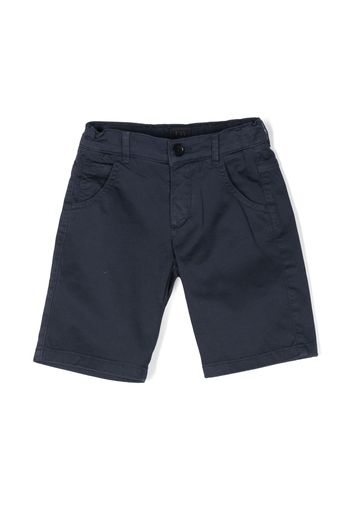 Fay Kids tailored cotton shorts - Blue