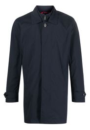 Fay single-breasted coat - Blue