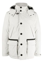 Fay Caban Piuma hooded jacket - Neutrals